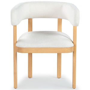 Safavieh Trystan Boucle Arm Chair Ivory / Natural SFV7234A