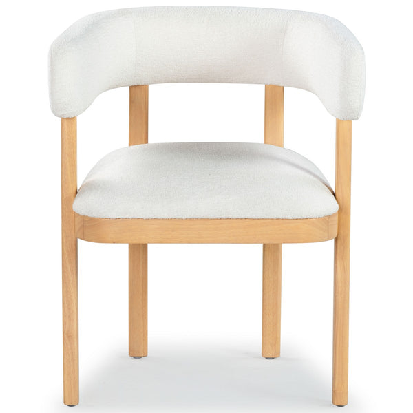 Safavieh Trystan Boucle Arm Chair Ivory / Natural SFV7234A