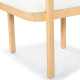 Safavieh Trystan Boucle Arm Chair Ivory / Natural SFV7234A