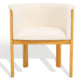 Safavieh Katemarie Boucle Arm Chair Ivory / Natural SFV7235A