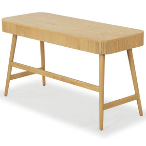 Safavieh BARNETT Natural Wood Desk with Drawer - Stylish & Functional Workspace Solution for Home Offices SFV7239A