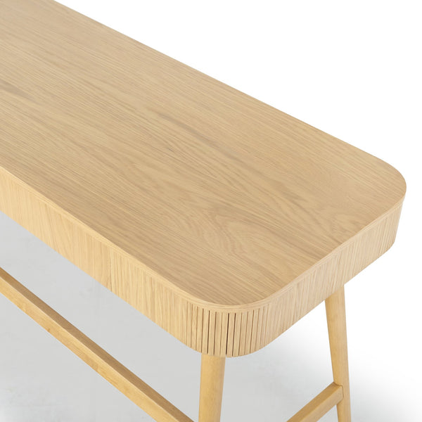 Safavieh Barnett 1 Drawer Wood Desk - Chic Natural Finish For Stylish Home Office & Clutter-free Workspace Natural 2% Metal,8% Cork Veneer,25% Manufactured Wood,30% Plywood,35% Wood Sfv7239a