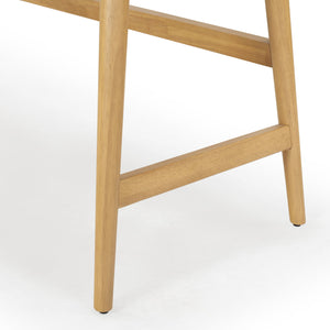 Safavieh Barnett 1 Drawer Wood Desk - Chic Natural Finish For Stylish Home Office & Clutter-free Workspace Natural 2% Metal,8% Cork Veneer,25% Manufactured Wood,30% Plywood,35% Wood Sfv7239a