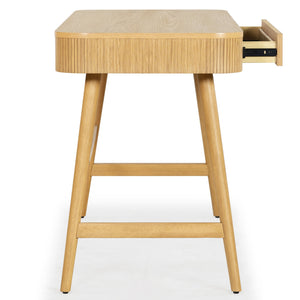 Safavieh Barnett 1 Drawer Wood Desk - Chic Natural Finish For Stylish Home Office & Clutter-free Workspace Natural 2% Metal,8% Cork Veneer,25% Manufactured Wood,30% Plywood,35% Wood Sfv7239a