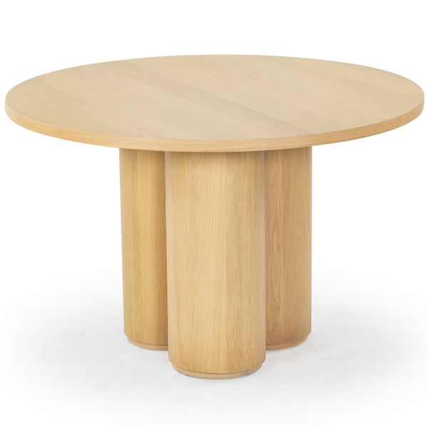 Safavieh Kathalina Round Wood Dining Table – Elegant Design, Durable Craftsmanship For Stylish Dining Spaces Natural Wood Sfv7242a-2bx