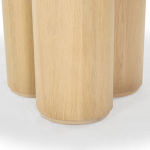 Safavieh Kathalina Round Wood Dining Table – Elegant Design, Durable Craftsmanship For Stylish Dining Spaces Natural Wood Sfv7242a-2bx