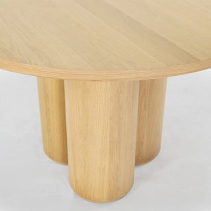 Safavieh Kathalina Round Wood Dining Table – Elegant Design, Durable Craftsmanship For Stylish Dining Spaces Natural Wood Sfv7242a-2bx