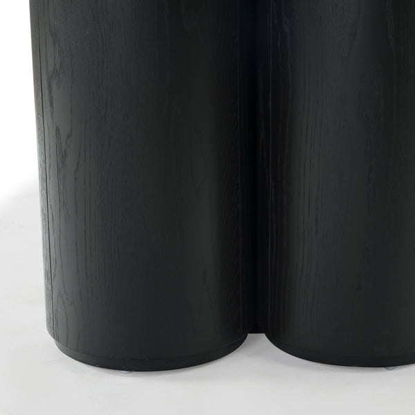 Safavieh Kathalina Round Wood Dining Table – Elegant Design, Durable Craftsmanship For Stylish Dining Spaces Black Wood Sfv7242b-2bx