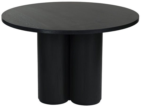 Safavieh Kathalina Round Wood Dining Table – Elegant Design, Durable Craftsmanship For Stylish Dining Spaces Black Wood Sfv7242b-2bx