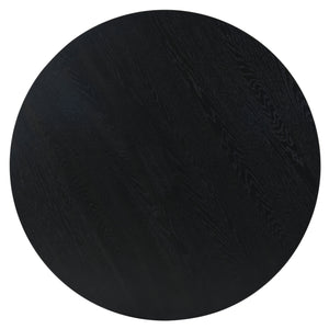 Safavieh Kathalina Round Wood Dining Table – Elegant Design, Durable Craftsmanship For Stylish Dining Spaces Black Wood Sfv7242b-2bx