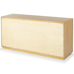 Safavieh DEZIREE 6-Drawer Dresser - Elegant Storage Solution for Modern & Classic Interiors, Timeless Design Natural SFV7244A
