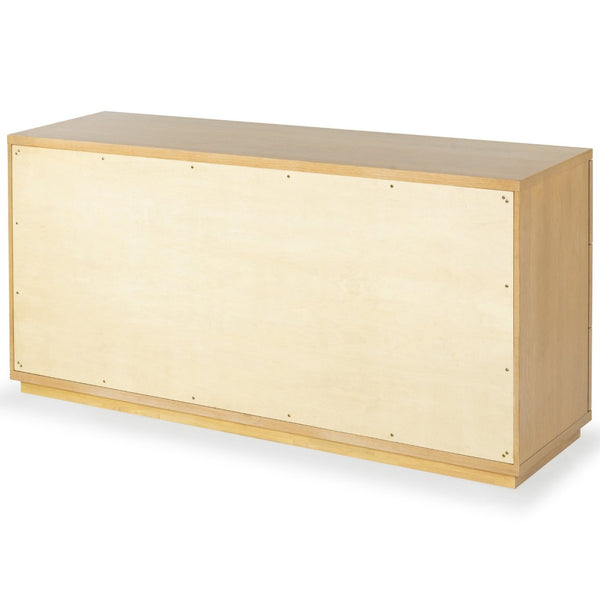 Safavieh DEZIREE 6-Drawer Dresser - Elegant Storage Solution for Modern & Classic Interiors, Timeless Design Natural SFV7244A