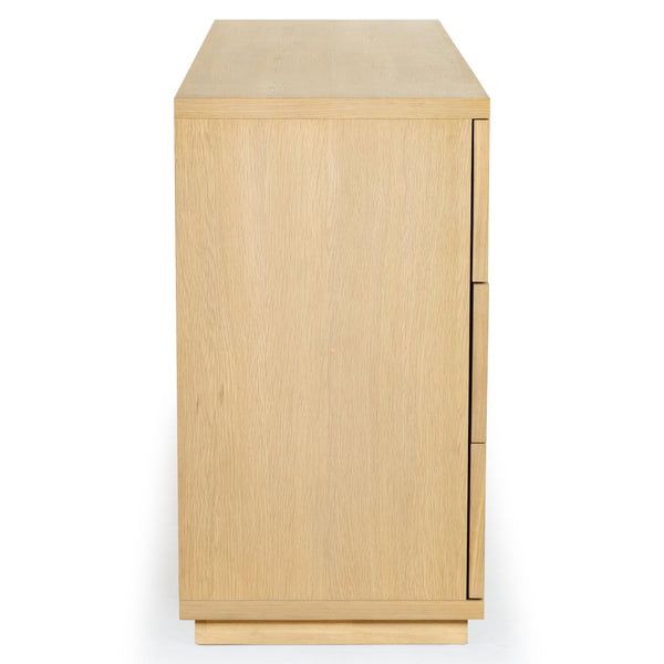 Safavieh Deziree Wood 6 Drawer Dresser - Elegant Storage Solution With Rustic Charm For Modern Spaces Natural 8% Metal,7% Cork Veneer,40% Manufactured Wood,23% Plywood,22% Wood Sfv7244a