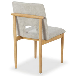 Safavieh Benjy Wood And Boucle Dining Chair - Stylish Craftsmanship For A Chic And Inviting Dining Space Beige ,Natural 3% Metal,16% Plywood,50% Wood,16% Fabric,15% Foam Sfv7245a-set2