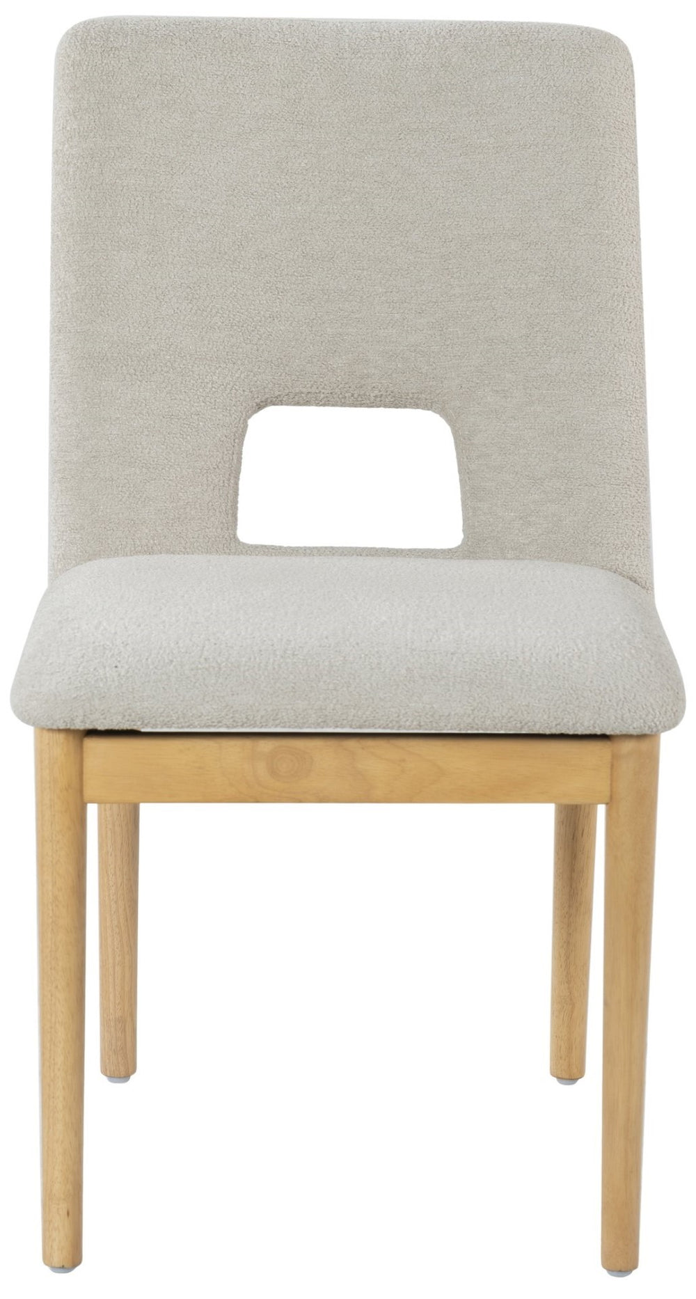 Safavieh Benjy Wood And Boucle Dining Chair - Stylish Craftsmanship For A Chic And Inviting Dining Space Beige ,Natural 3% Metal,16% Plywood,50% Wood,16% Fabric,15% Foam Sfv7245a-set2