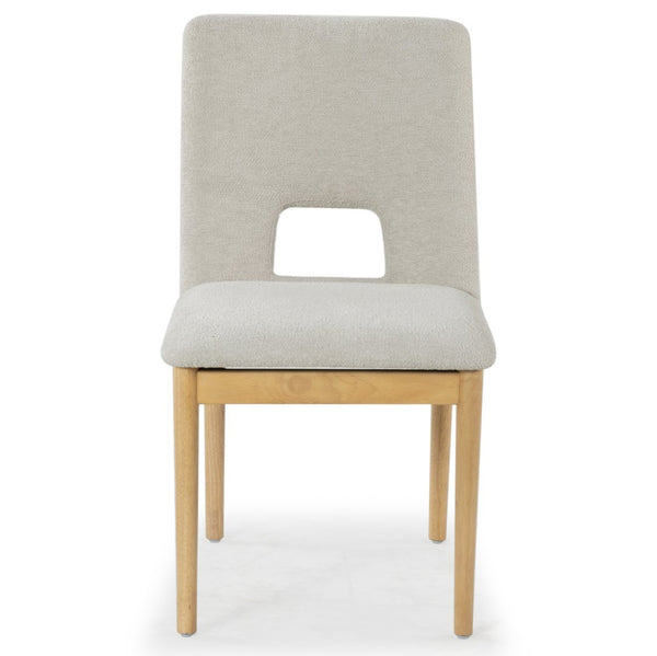 Safavieh Benjy Wood And Boucle Dining Chair - Stylish Craftsmanship For A Chic And Inviting Dining Space Beige ,Natural 3% Metal,16% Plywood,50% Wood,16% Fabric,15% Foam Sfv7245a-set2