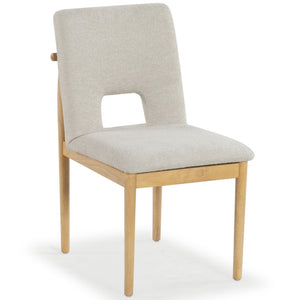 Safavieh Benjy Wood And Boucle Dining Chair - Stylish Craftsmanship For A Chic And Inviting Dining Space Beige ,Natural 3% Metal,16% Plywood,50% Wood,16% Fabric,15% Foam Sfv7245a-set2