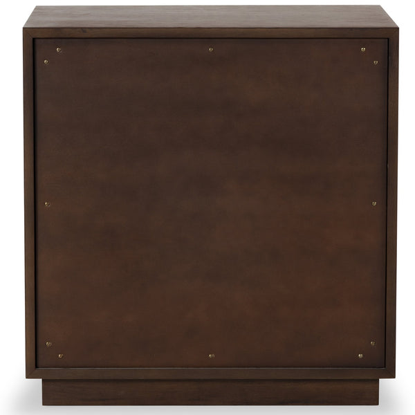 Safavieh Riabelle Wood 2 Drawer Nightstand – Elegant Rubberwood Design With Ample Storage For Your Bedroom Walnut 7% Metal,9% Cork Veneer,40% Manufactured Wood,22% Plywood,22% Wood Sfv7248a