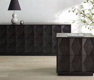 Safavieh RIABELLE 6-Drawer Dresser - Modern Storage Solution for Stylish Bedroom Organization and Elegance Black SFV7249B