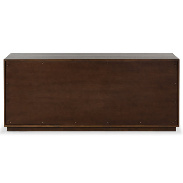 Safavieh Riabelle Wood 6 Drawer Dresser - Elegant Storage Solution With Contemporary Design For Your Home Walnut 8% Metal,9% Cork Veneer,45% Manufactured Wood,24% Plywood,14% Wood Sfv7249a
