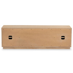 Safavieh Patty 4-door Wood Media Stand - Stylish And Durable Storage Solution For Your Entertainment Setup Natural 5% Metal,8% Cork Veneer,40% Manufactured Wood,11% Plywood,36% Wood Sfv7251c