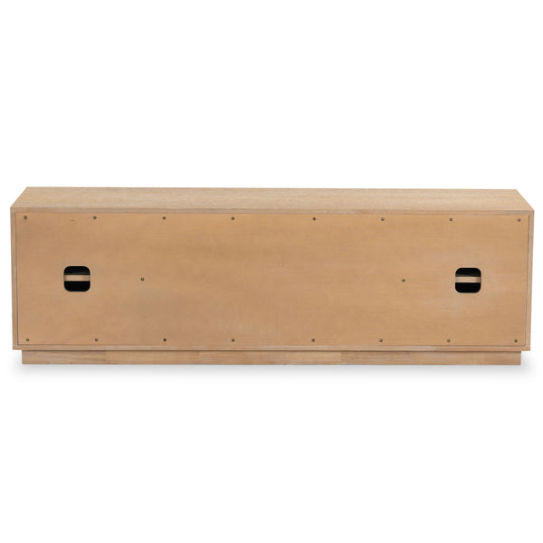 Safavieh Patty 4-door Wood Media Stand - Stylish And Durable Storage Solution For Your Entertainment Setup Natural 5% Metal,8% Cork Veneer,40% Manufactured Wood,11% Plywood,36% Wood Sfv7251c