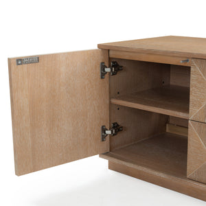 Safavieh Patty 4-door Wood Media Stand - Stylish And Durable Storage Solution For Your Entertainment Setup Natural 5% Metal,8% Cork Veneer,40% Manufactured Wood,11% Plywood,36% Wood Sfv7251c