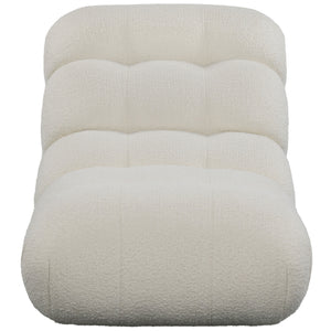 Safavieh Fenix Boucle Lounge Chair And Ottoman Ivory / Dark Brown CHAIR: 32.2                                                                                                                                                                                                                                                                                                              OTTOMAN: 32.2 IN W x CHAIR: 52                                                                                                       