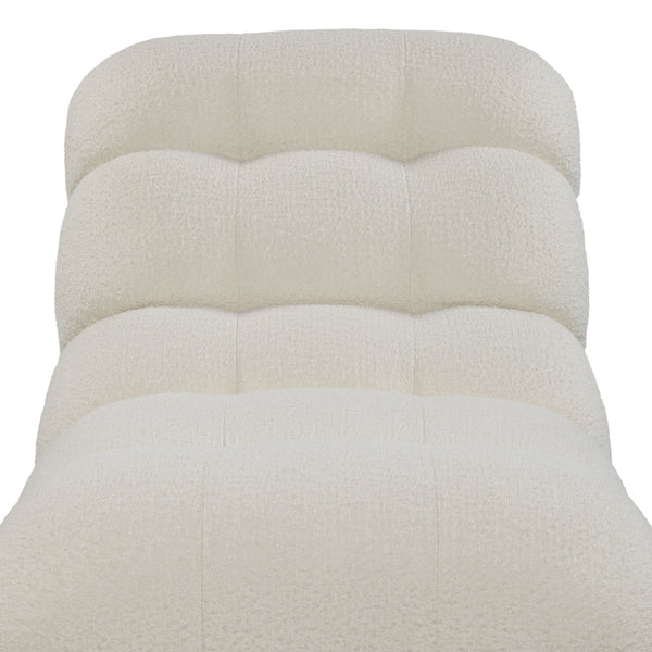 Safavieh Fenix Boucle Lounge Chair And Ottoman Ivory / Dark Brown CHAIR: 32.2                                                                                                                                                                                                                                                                                                              OTTOMAN: 32.2 IN W x CHAIR: 52                                                                                                       