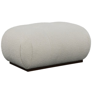 Safavieh Fenix Boucle Lounge Chair And Ottoman Ivory / Dark Brown CHAIR: 32.2                                                                                                                                                                                                                                                                                                              OTTOMAN: 32.2 IN W x CHAIR: 52                                                                                                       