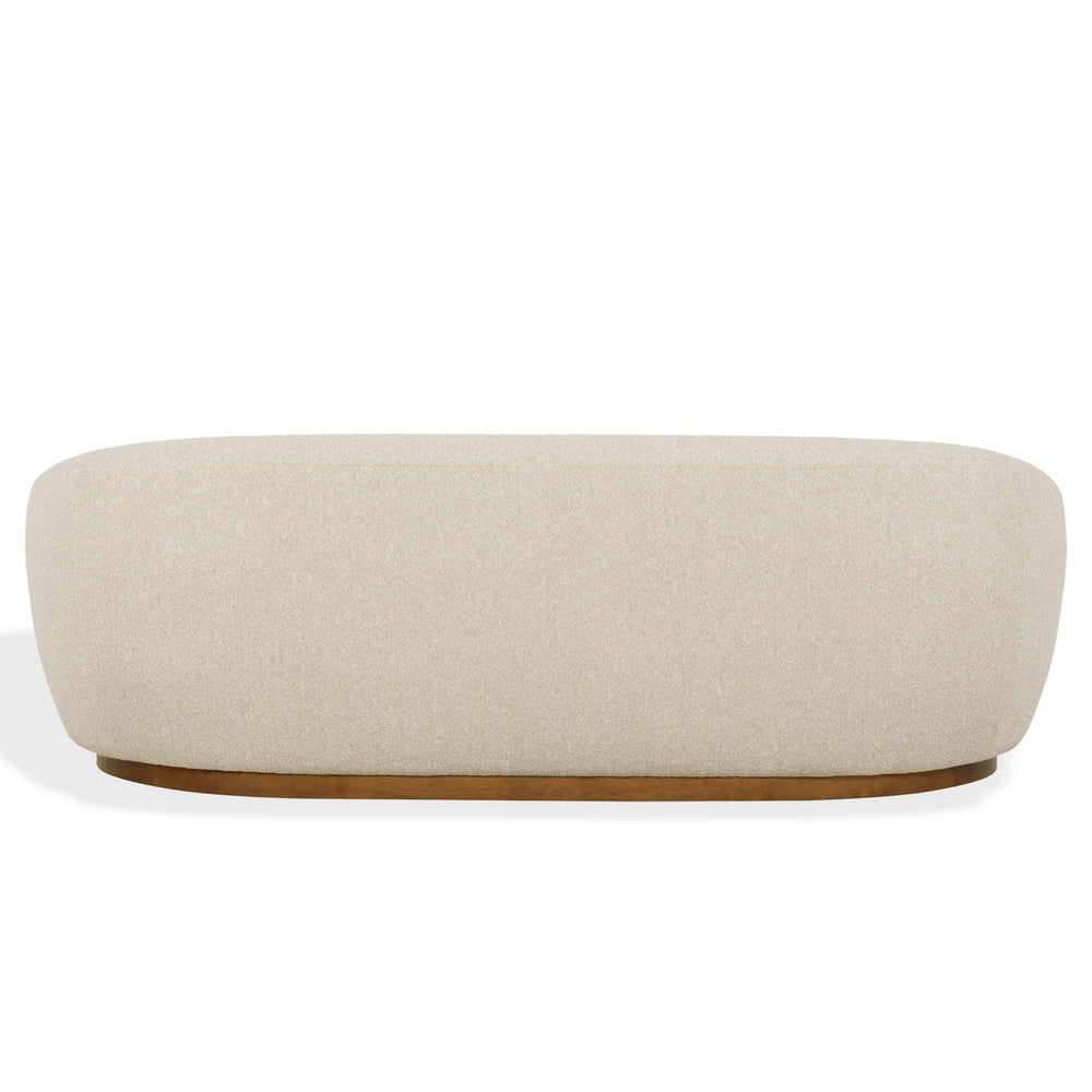 Tylah Boucle Sofa With Plush High-Density Foam Seating, Sculpted Hardwood Frame And Clean Lines