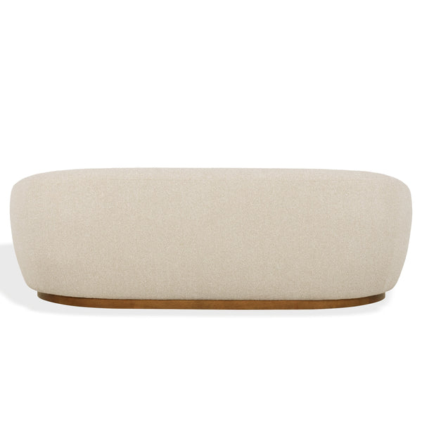 Tylah Boucle Sofa With Plush High-Density Foam Seating, Sculpted Hardwood Frame And Clean Lines