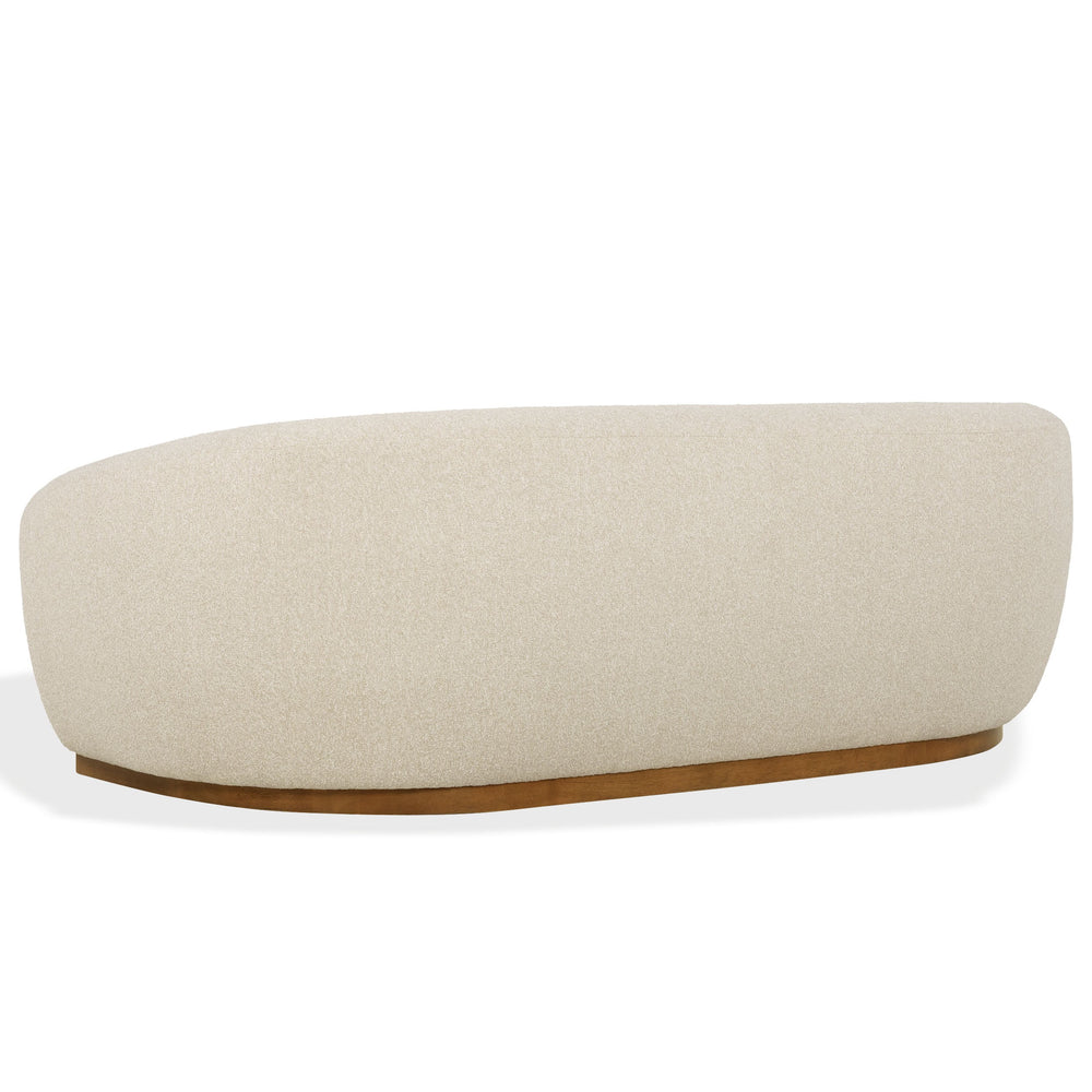 Tylah Boucle Sofa With Plush High-Density Foam Seating, Sculpted Hardwood Frame And Clean Lines