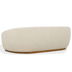 Tylah Boucle Sofa With Plush High-Density Foam Seating, Sculpted Hardwood Frame And Clean Lines
