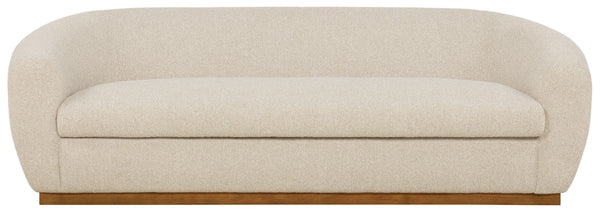 Tylah Boucle Sofa With Plush High-Density Foam Seating, Sculpted Hardwood Frame And Clean Lines