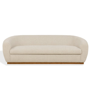 Tylah Boucle Sofa With Plush High-Density Foam Seating, Sculpted Hardwood Frame And Clean Lines