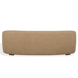 Kellibriana Plush Chenille Sofa With Solid Wood Frame, Deep Seating, Supportive Foam Comfort