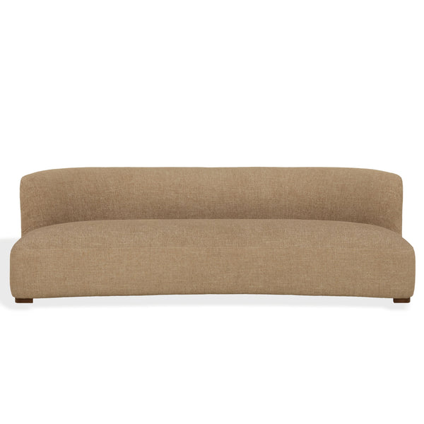 Kellibriana Plush Chenille Sofa With Solid Wood Frame, Deep Seating, Supportive Foam Comfort