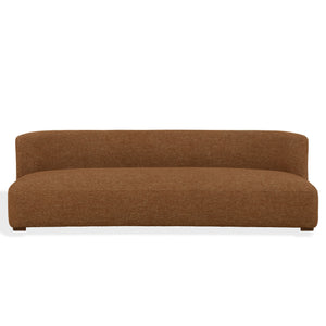 Kellibriana Plush Chenille Sofa With Solid Wood Frame, Deep Seating, Supportive Foam Comfort