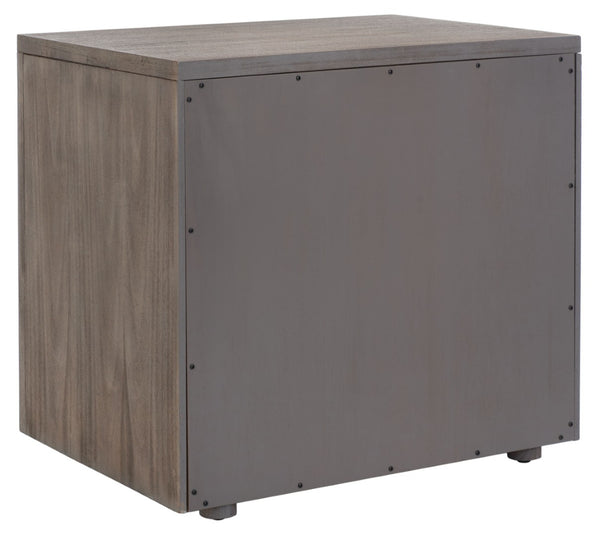 Safavieh ROSEY 3-Drawer Wood Nightstand - Stylish Storage Solution for Modern and Traditional Bedrooms Light Brown SFV7701B