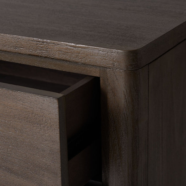 Safavieh ROSEY 3-Drawer Wood Nightstand - Stylish Storage Solution for Modern and Traditional Bedrooms Light Brown SFV7701B