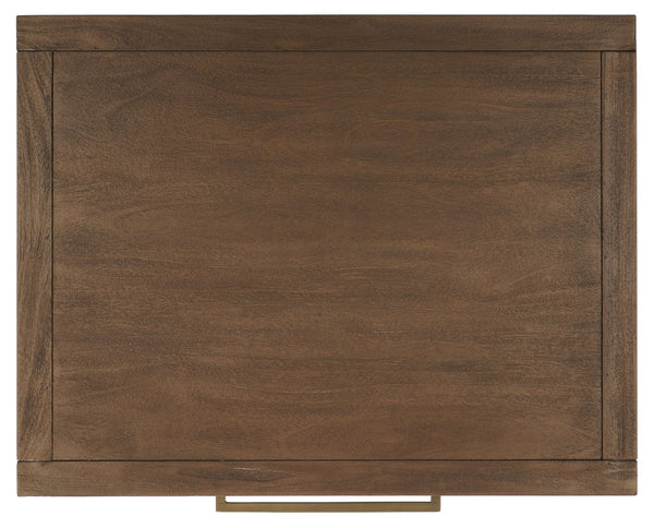 Safavieh ARIELLA 3-Drawer Wood Nightstand – Modern Storage Solution with Elegant Design for Any Space Brown SFV7703A