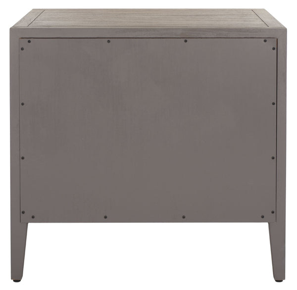 Safavieh ARIELLA 3-Drawer Wood Nightstand – Modern Storage Solution with Elegant Design for Any Space Light Brown SFV7703B
