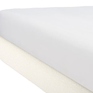 Safavieh Graciella Boucle King Canopy Bed Ivory / Natural SFV7709A-K-3BX