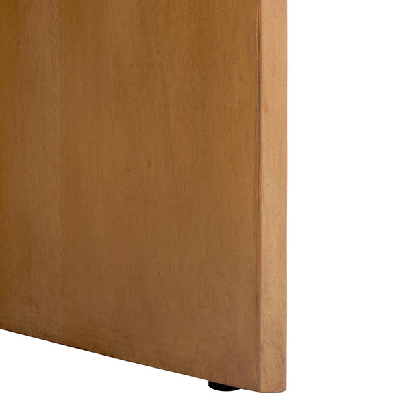 Safavieh Daiya Round Wood Nightstand With 1 Drawer – Timeless Mahogany Design For Cozy Bedroom Ambiance Natural Wood Sfv7711a