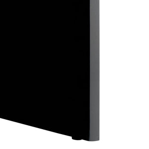 Safavieh Daiya Round Wood Nightstand With 1 Drawer – Timeless Mahogany Design For Cozy Bedroom Ambiance Black Wood Sfv7711b