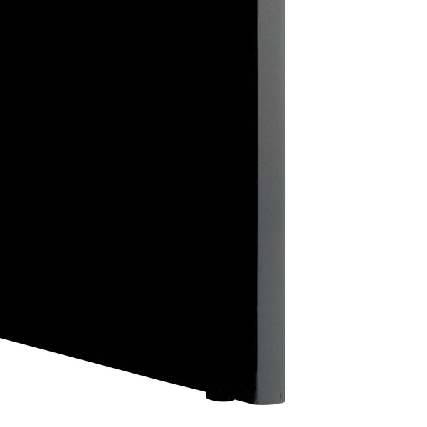 Safavieh Daiya Round Wood Nightstand With 1 Drawer – Timeless Mahogany Design For Cozy Bedroom Ambiance Black Wood Sfv7711b