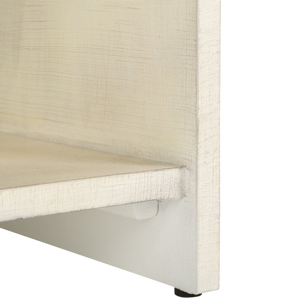 Safavieh Jaqualina Elegant 1 Drawer Wood Nightstand In Classic White - Timeless Bedroom Storage Solution White Wood Sfv7712a