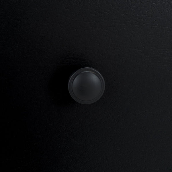 Safavieh Haydriana Elegant Wood Nightstand With Drawer - Timeless Craftsmanship For Your Bedroom Decor Black Wood Sfv7713b