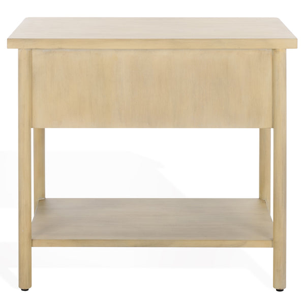 Safavieh Fayletta Elegant Mahogany Wood Nightstand With Ample Storage For A Stylish Bedroom Upgrade Natural Wood Sfv7714a